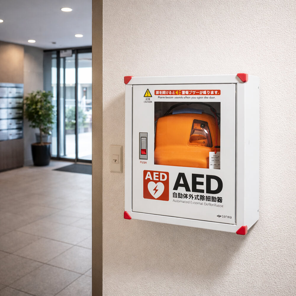 AED収容ボックス 壁掛けタイプ(屋内用)